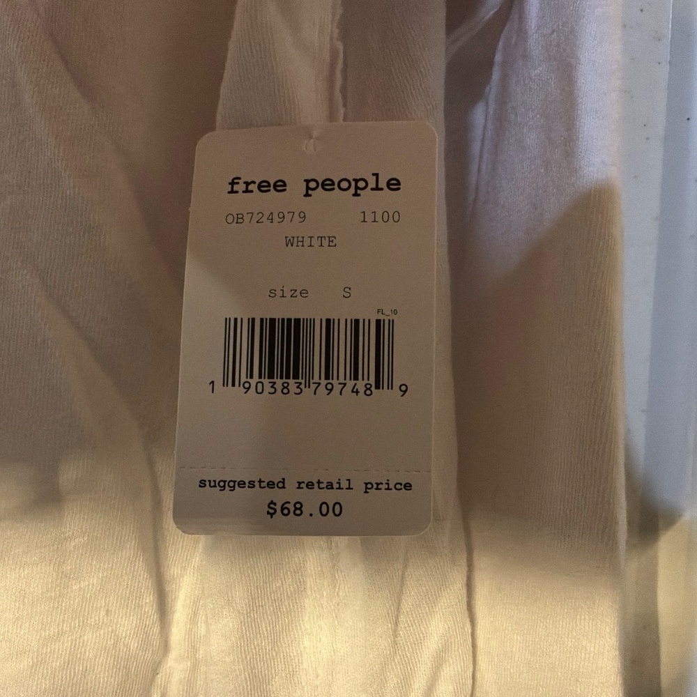 Free People lace up shoulder top - Picture 3 of 4